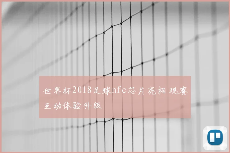 世界杯2018足球nfc芯片亮相 观赛互动体验升级